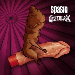 Gutalax / Spasm "The Anal Heroes" split CD