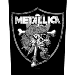 Metallica "Raiders Skull" BACK PATCH