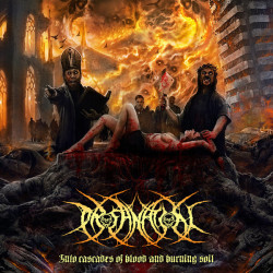 Profanation "Into Cascades Of Blood And Burning Soil" CD