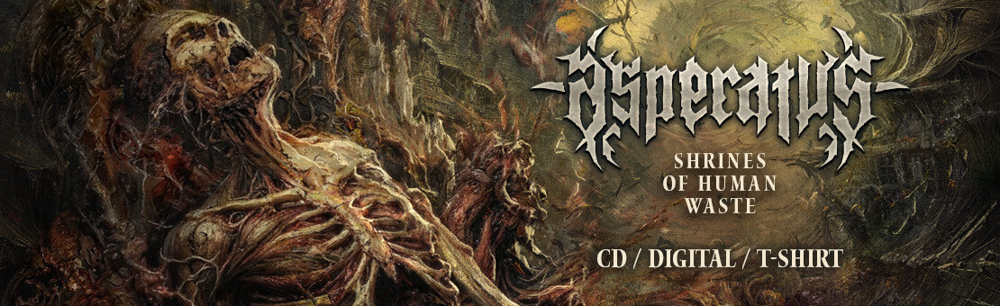 ASPERATUS "Shrines of Human Waste" CD